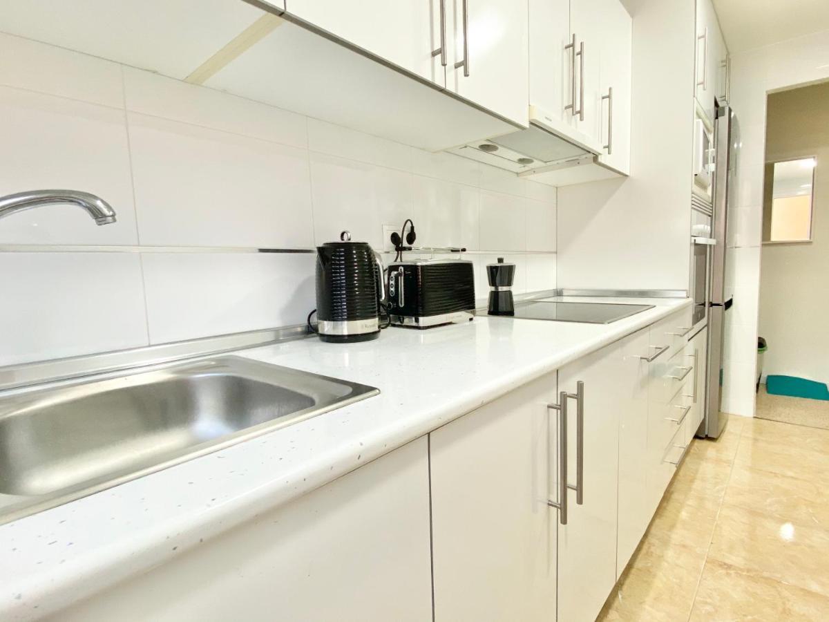 Apartamento "Navarra" 350M De La Playa Playa de Gandia Bagian luar foto