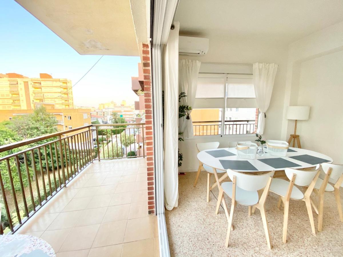 Apartamento "Navarra" 350M De La Playa Playa de Gandia Bagian luar foto
